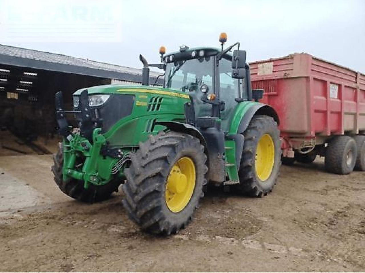 John Deere 6155m - Tracteur agricole: photos 1 John Deere 6155m - Tracteur agricole: photos 1