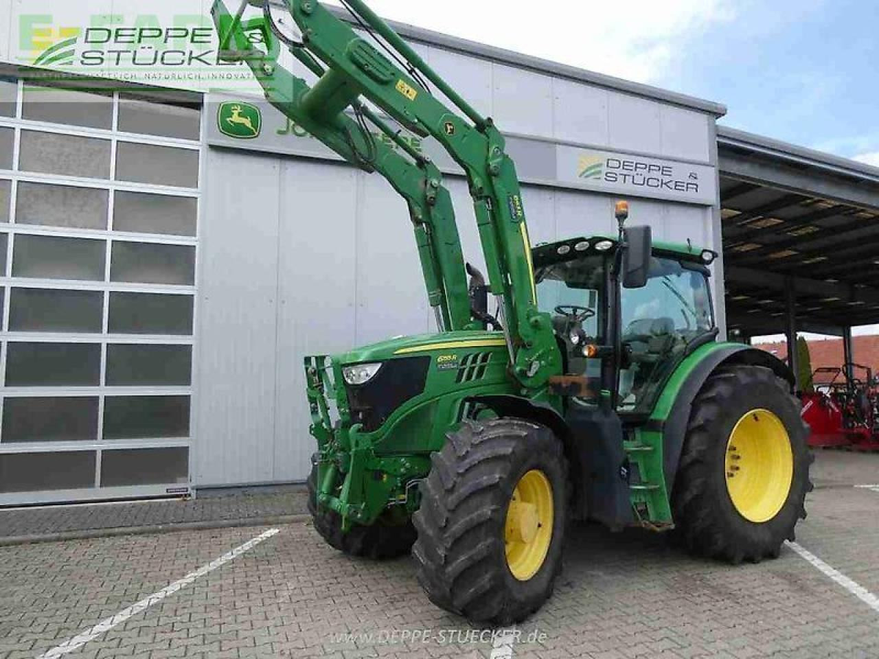John Deere 6155r + 663r - Tracteur agricole: photos 2 John Deere 6155r + 663r - Tracteur agricole: photos 2