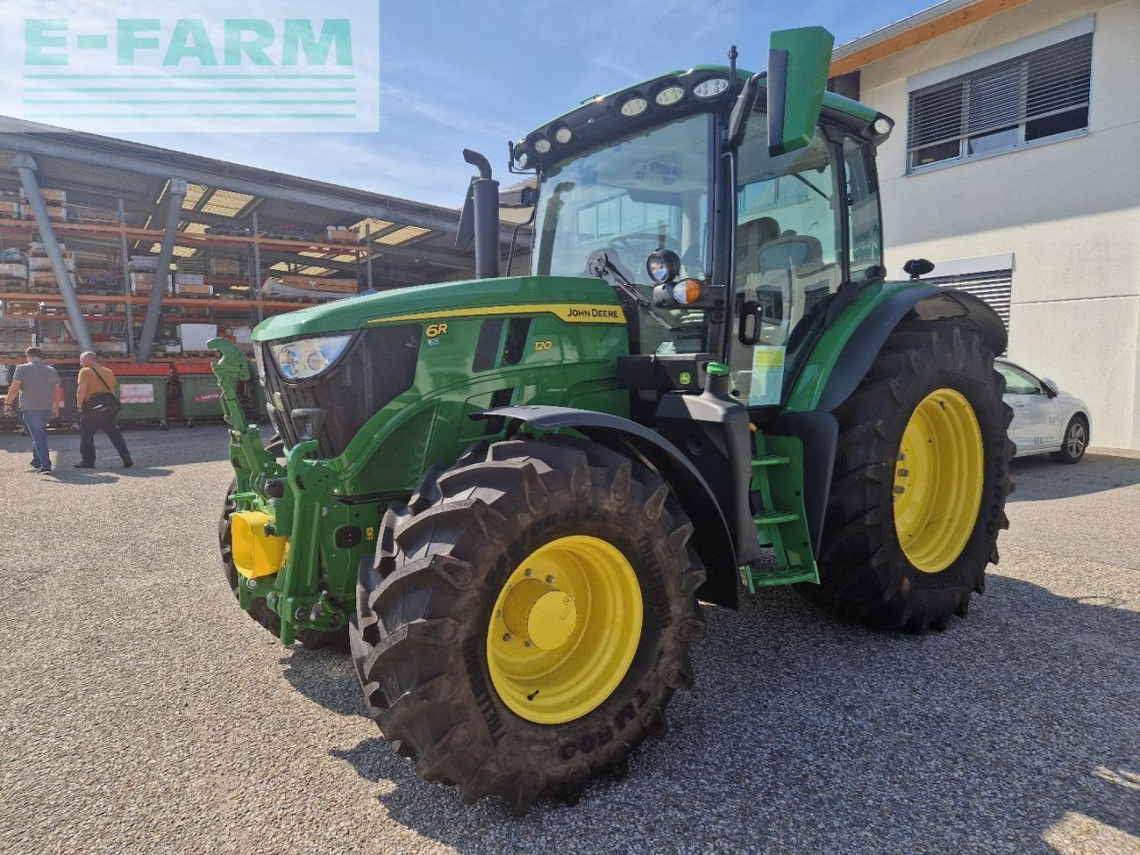 John Deere 6R 120 - Tracteur agricole: photos 1 John Deere 6R 120 - Tracteur agricole: photos 1