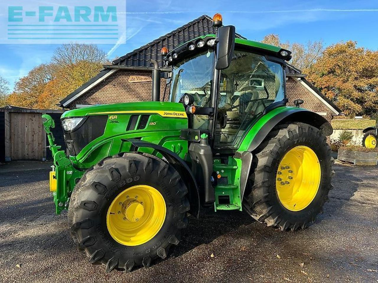John Deere 6r130 ap-50 km/h at-ready - Tracteur agricole: photos 1 John Deere 6r130 ap-50 km/h at-ready - Tracteur agricole: photos 1