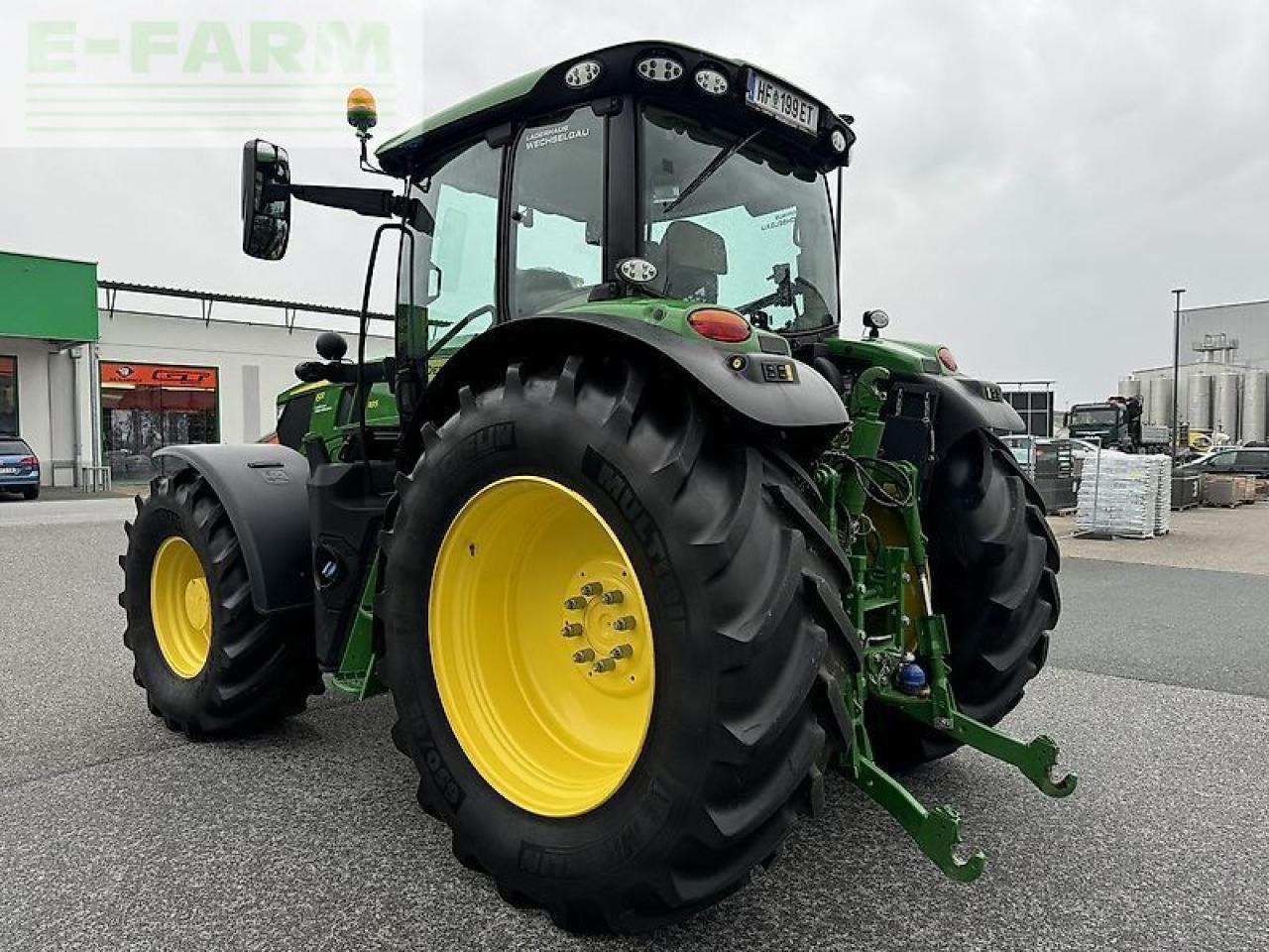 Tracteur agricole John Deere 6r185: photos 6