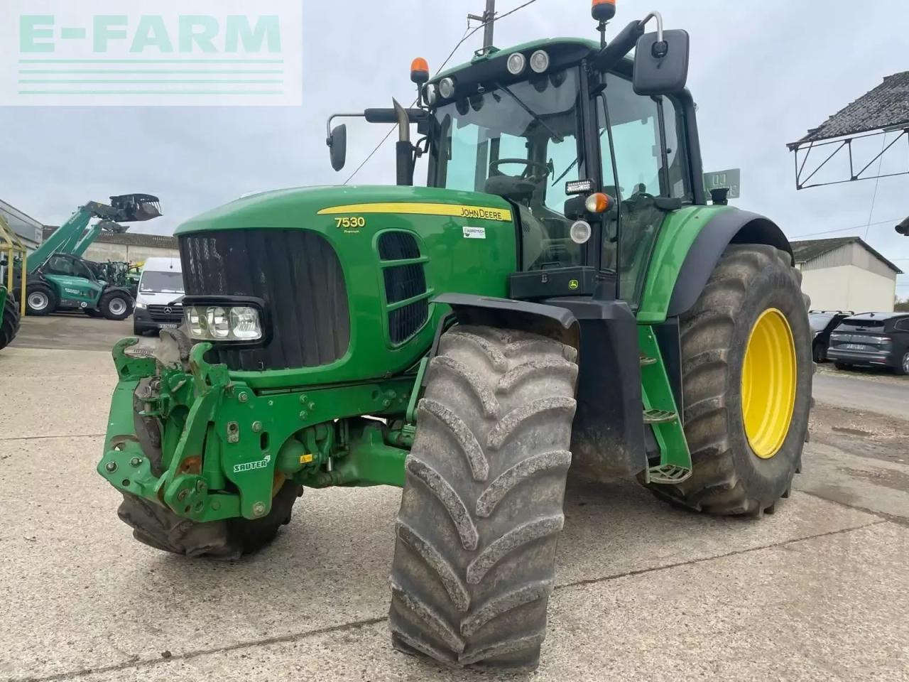 John Deere 7530premium - Tracteur agricole: photos 1 John Deere 7530premium - Tracteur agricole: photos 1