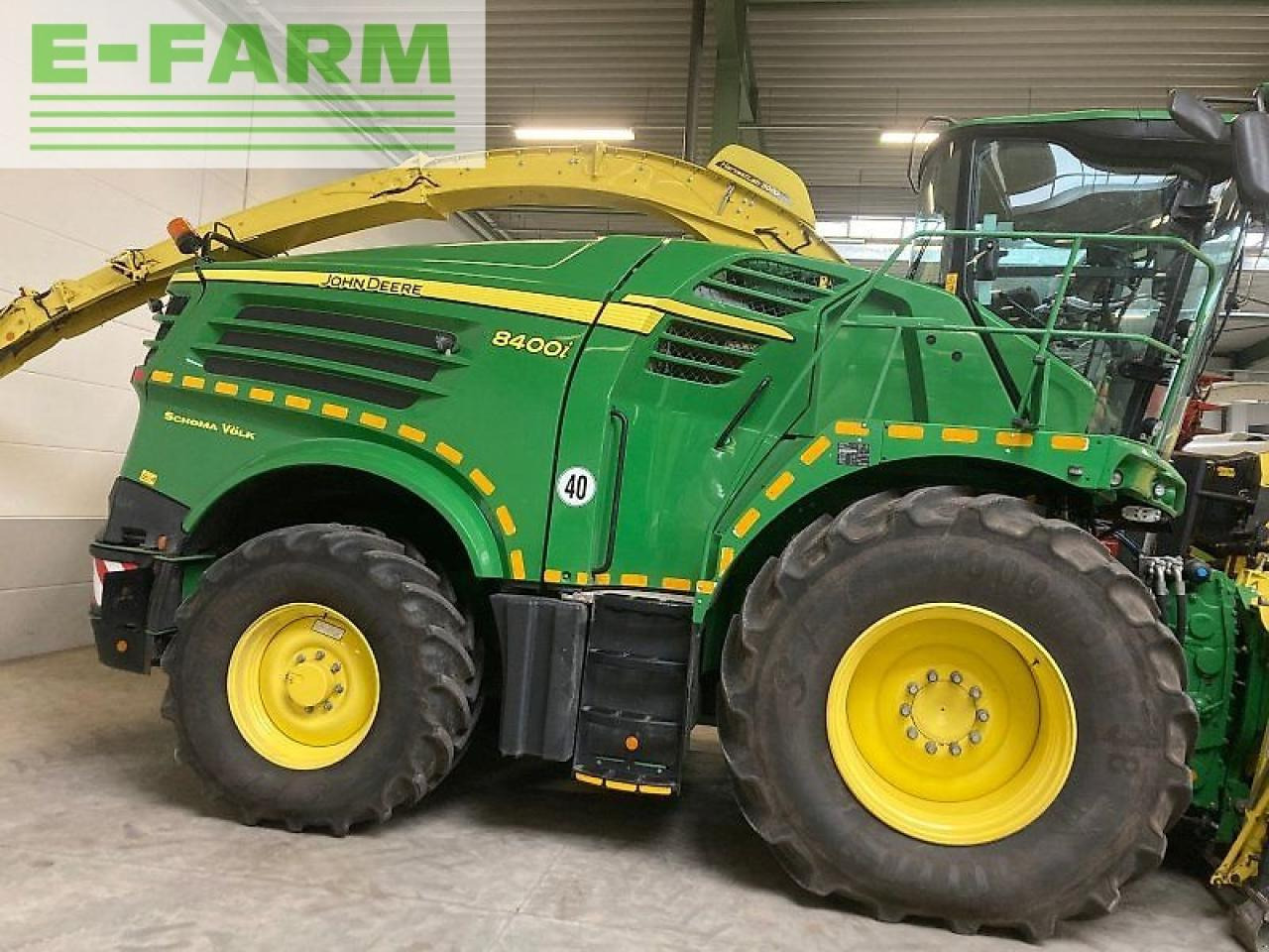 John Deere 8400i - Ensileuse: photos 1 John Deere 8400i - Ensileuse: photos 1