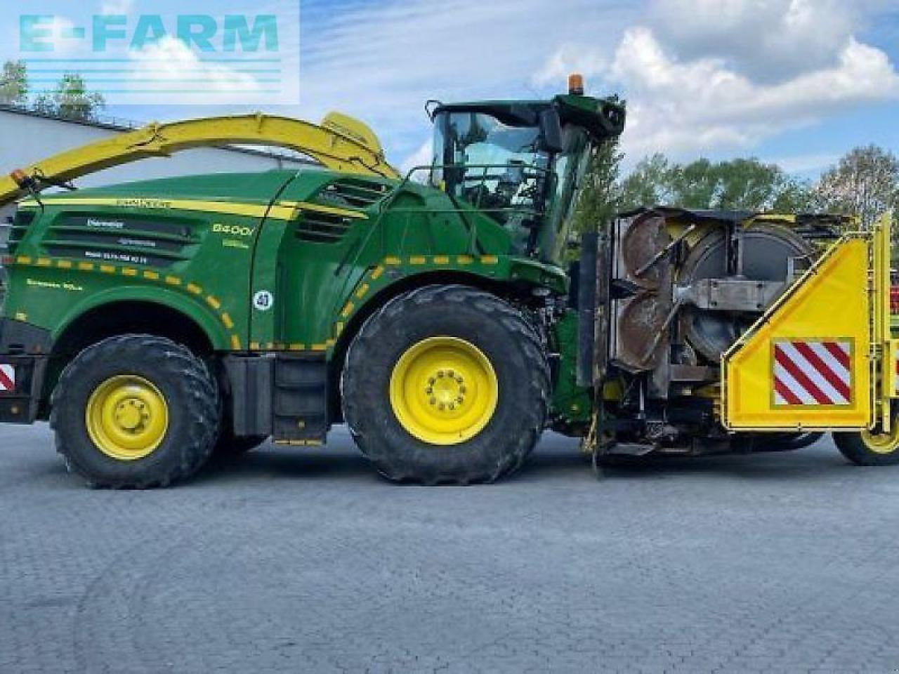 John Deere 8400i stalkbuster - Ensileuse: photos 4 John Deere 8400i stalkbuster - Ensileuse: photos 4