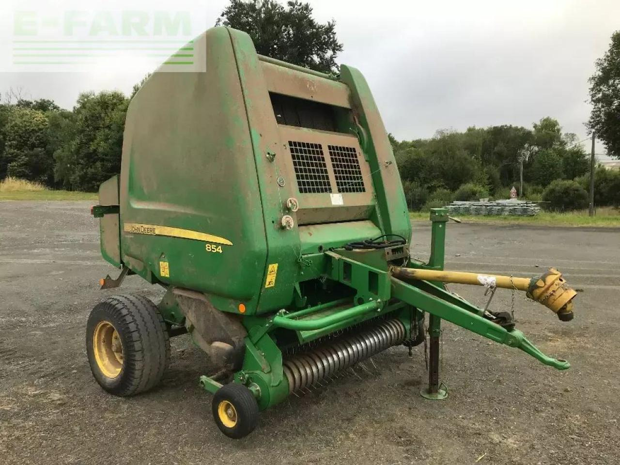 John Deere 854 rotoflow - Presse à balles cubiques: photos 1 John Deere 854 rotoflow - Presse à balles cubiques: photos 1