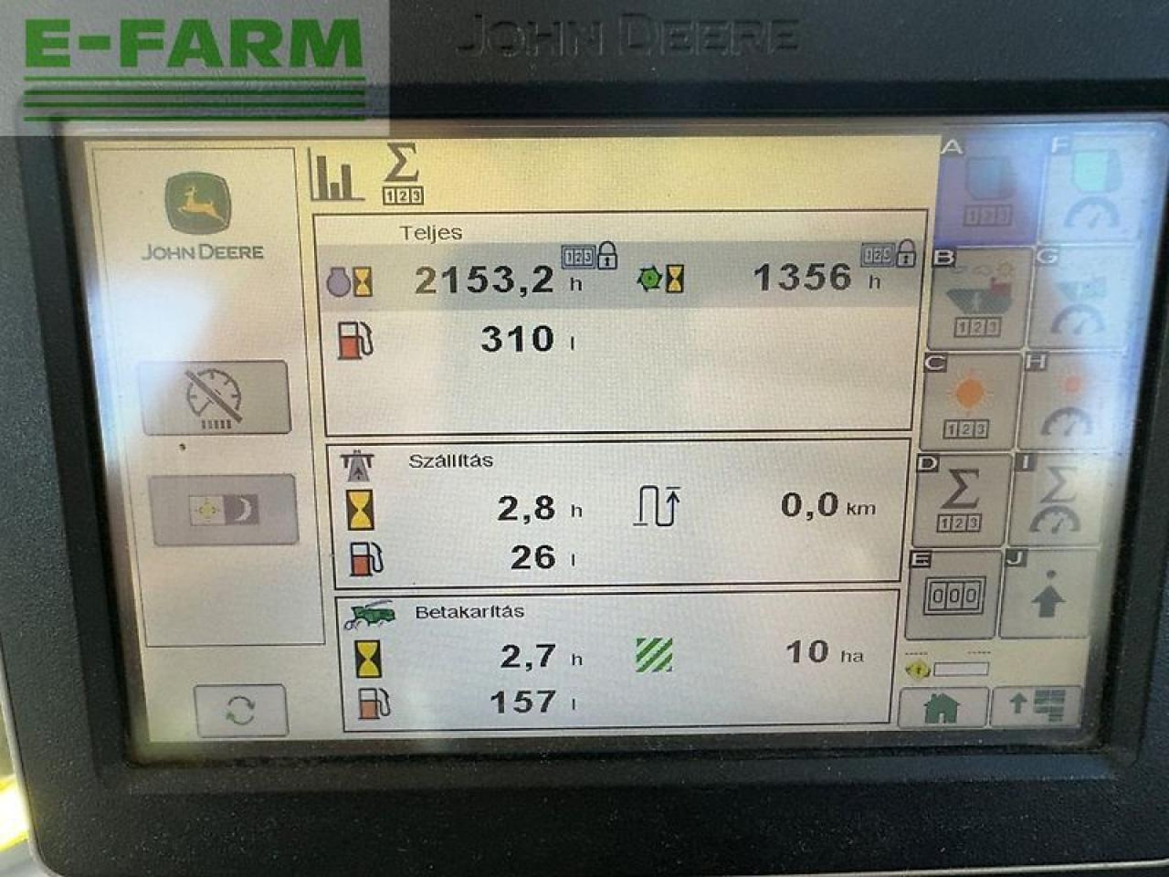 Moissonneuse-batteuse John Deere 8600: photos 30