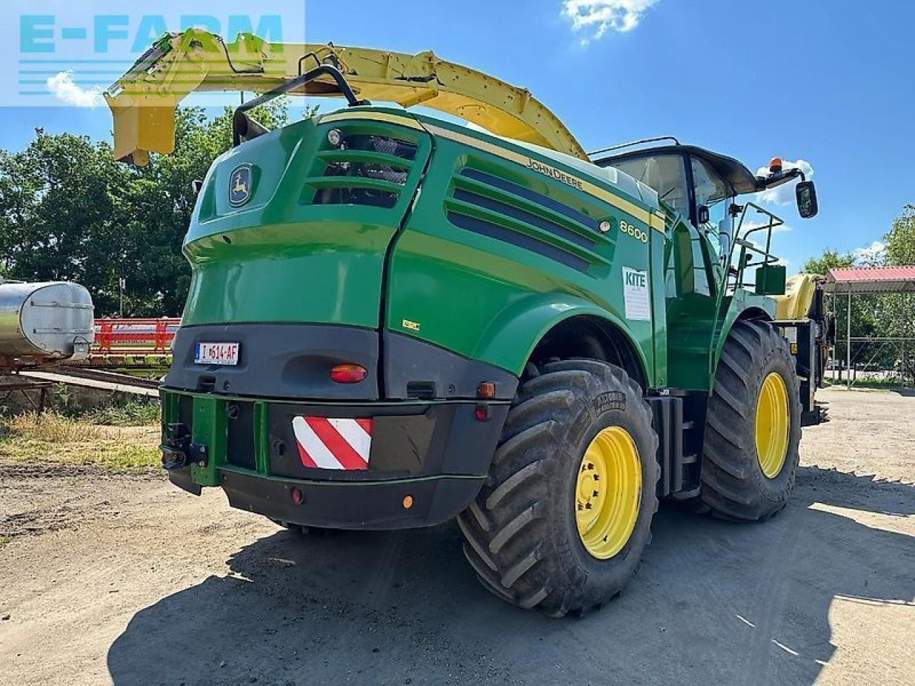 John Deere 8600 - Moissonneuse-batteuse: photos 5 John Deere 8600 - Moissonneuse-batteuse: photos 5