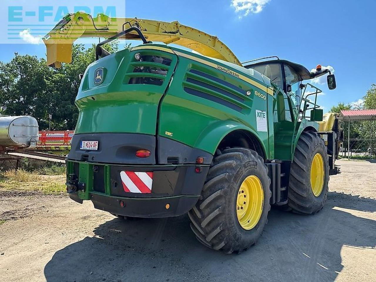 John Deere 8600 - Moissonneuse-batteuse: photos 5 John Deere 8600 - Moissonneuse-batteuse: photos 5
