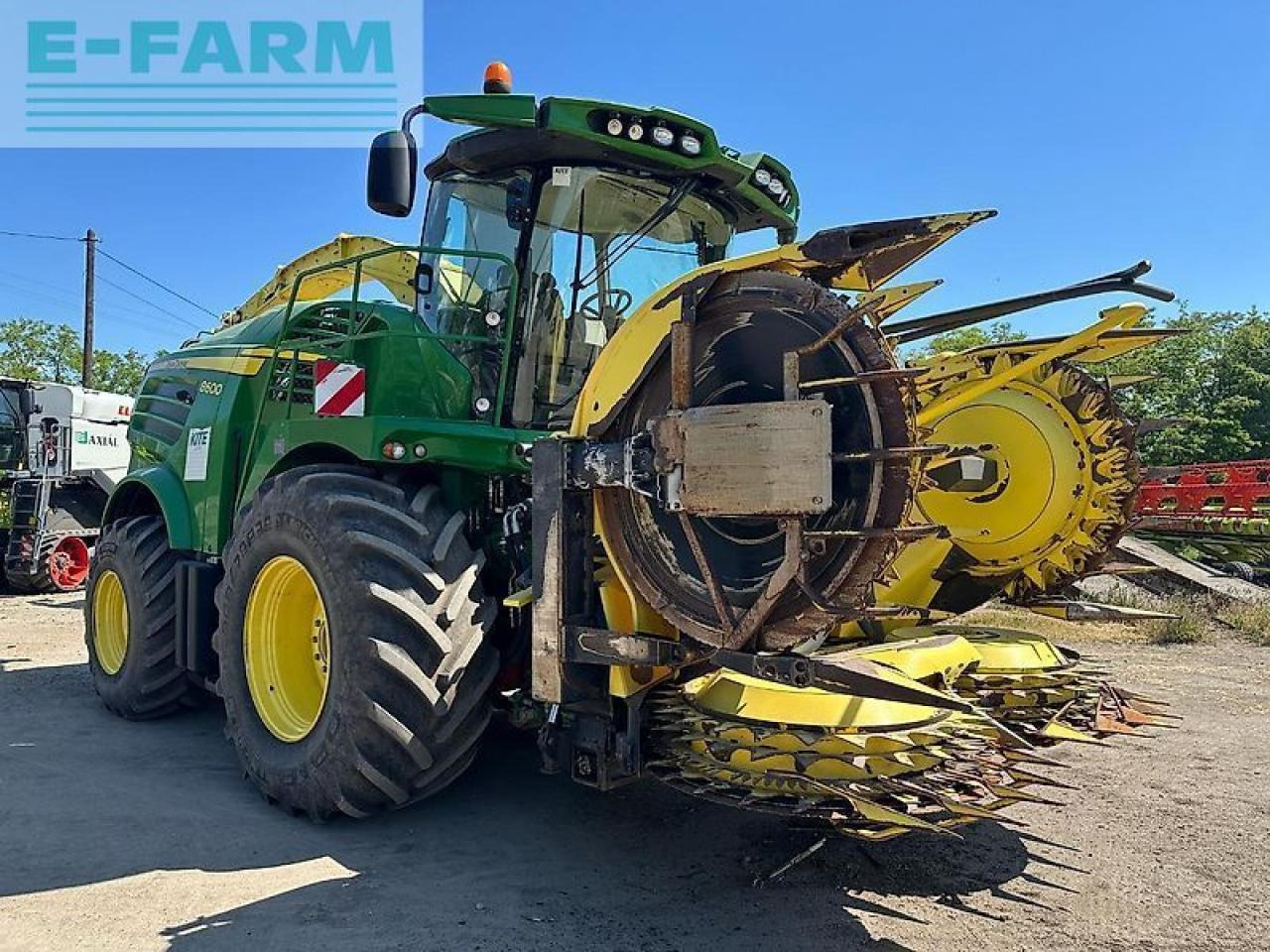 John Deere 8600 - Moissonneuse-batteuse: photos 3 John Deere 8600 - Moissonneuse-batteuse: photos 3