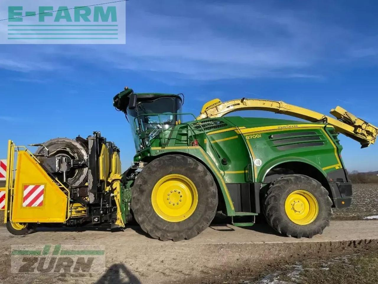 John Deere 8700i - Ensileuse: photos 4 John Deere 8700i - Ensileuse: photos 4