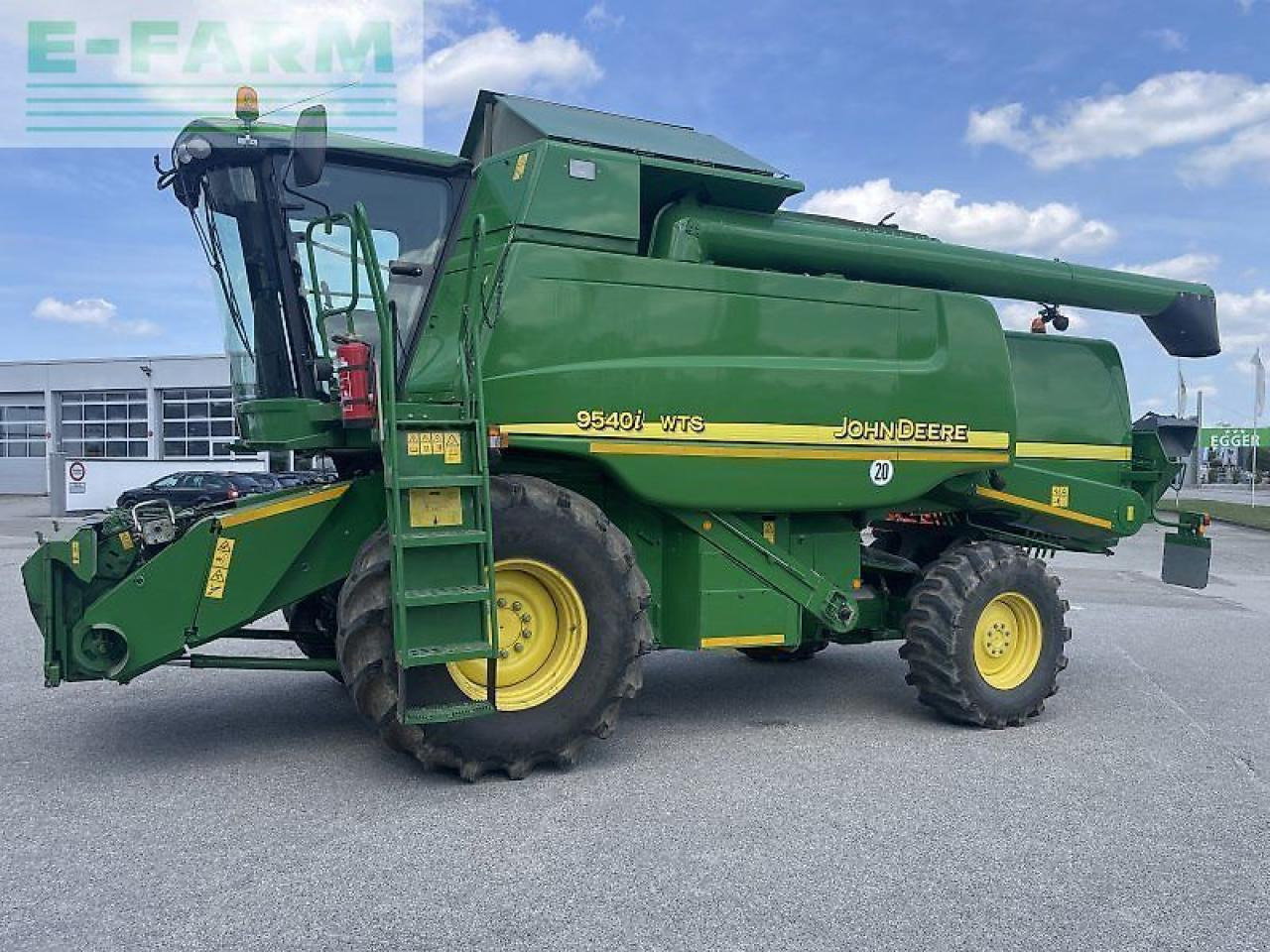 John Deere 9540i wts - Moissonneuse-batteuse: photos 4 John Deere 9540i wts - Moissonneuse-batteuse: photos 4