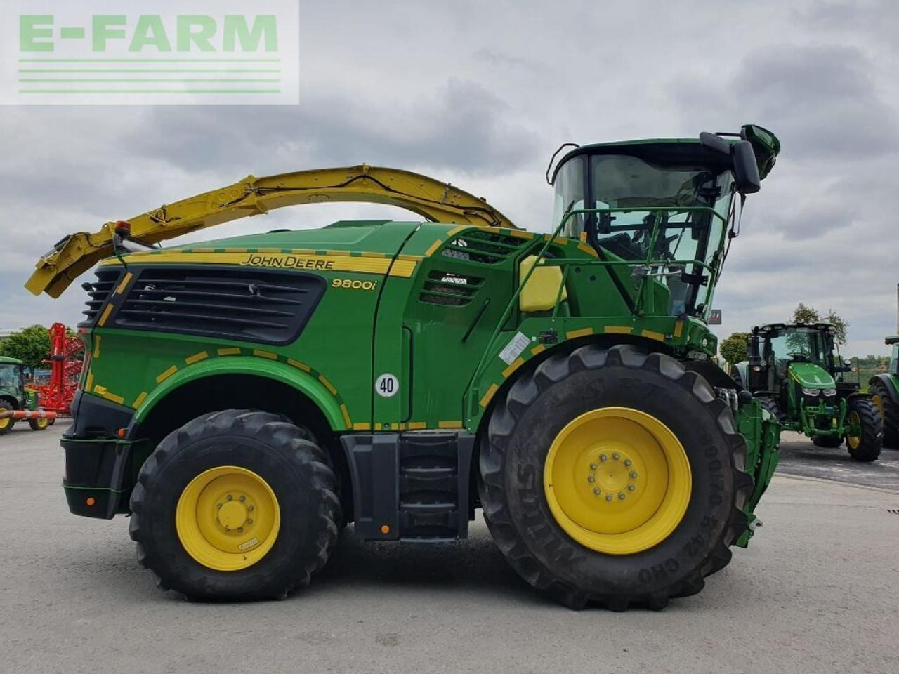 John Deere 9800 - Ensileuse: photos 3 John Deere 9800 - Ensileuse: photos 3