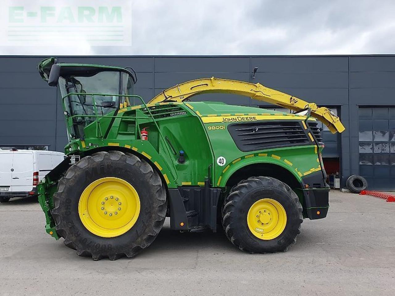 John Deere 9800 - Ensileuse: photos 4 John Deere 9800 - Ensileuse: photos 4