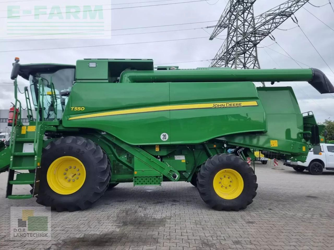 John Deere t550 - Moissonneuse-batteuse: photos 4 John Deere t550 - Moissonneuse-batteuse: photos 4
