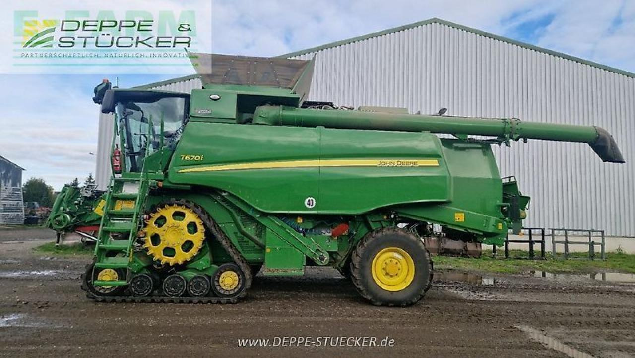 John Deere t670 raupe mit rd30f, sww, pgpp - Moissonneuse-batteuse: photos 3 John Deere t670 raupe mit rd30f, sww, pgpp - Moissonneuse-batteuse: photos 3