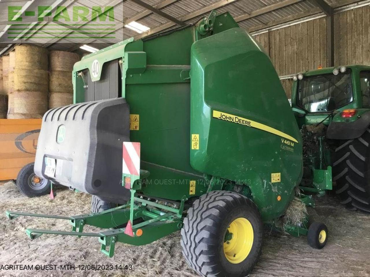 John Deere v461m - Presse à balles cubiques: photos 1 John Deere v461m - Presse à balles cubiques: photos 1