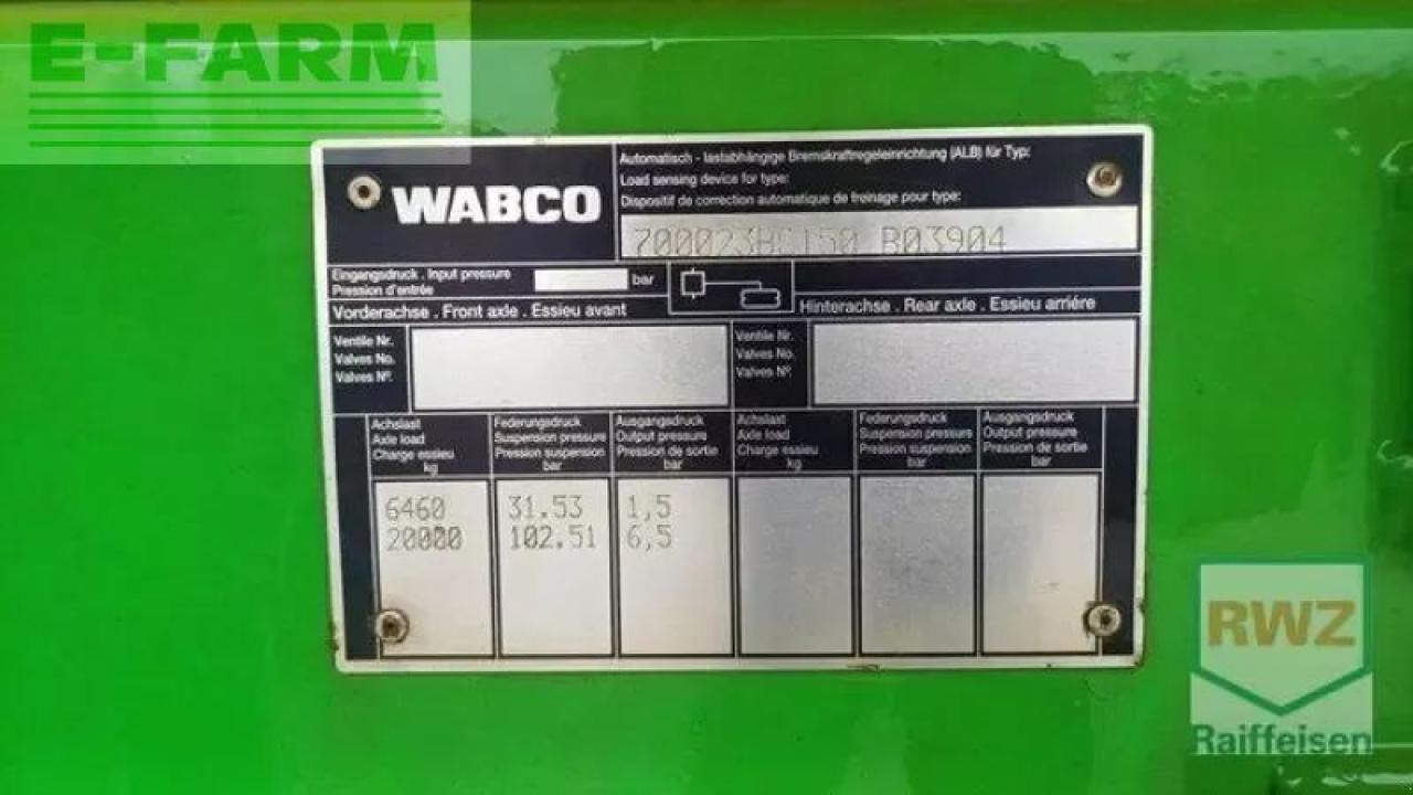 Joskin ** trans _space 7000 -23 bc 150 ** - Benne agricole: photos 2 Joskin ** trans _space 7000 -23 bc 150 ** - Benne agricole: photos 2