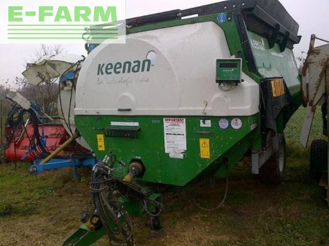 Keenan meca 320 - Matériel d'élevage: photos 3 Keenan meca 320 - Matériel d'élevage: photos 3