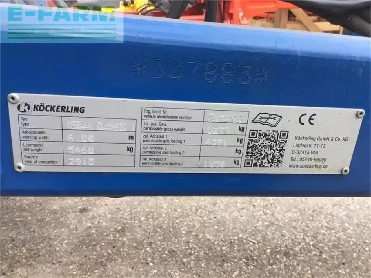 Köckerling rebell classic t 600 apv spreder - efterharve - Outils du sol: photos 5 Köckerling rebell classic t 600 apv spreder - efterharve - Outils du sol: photos 5