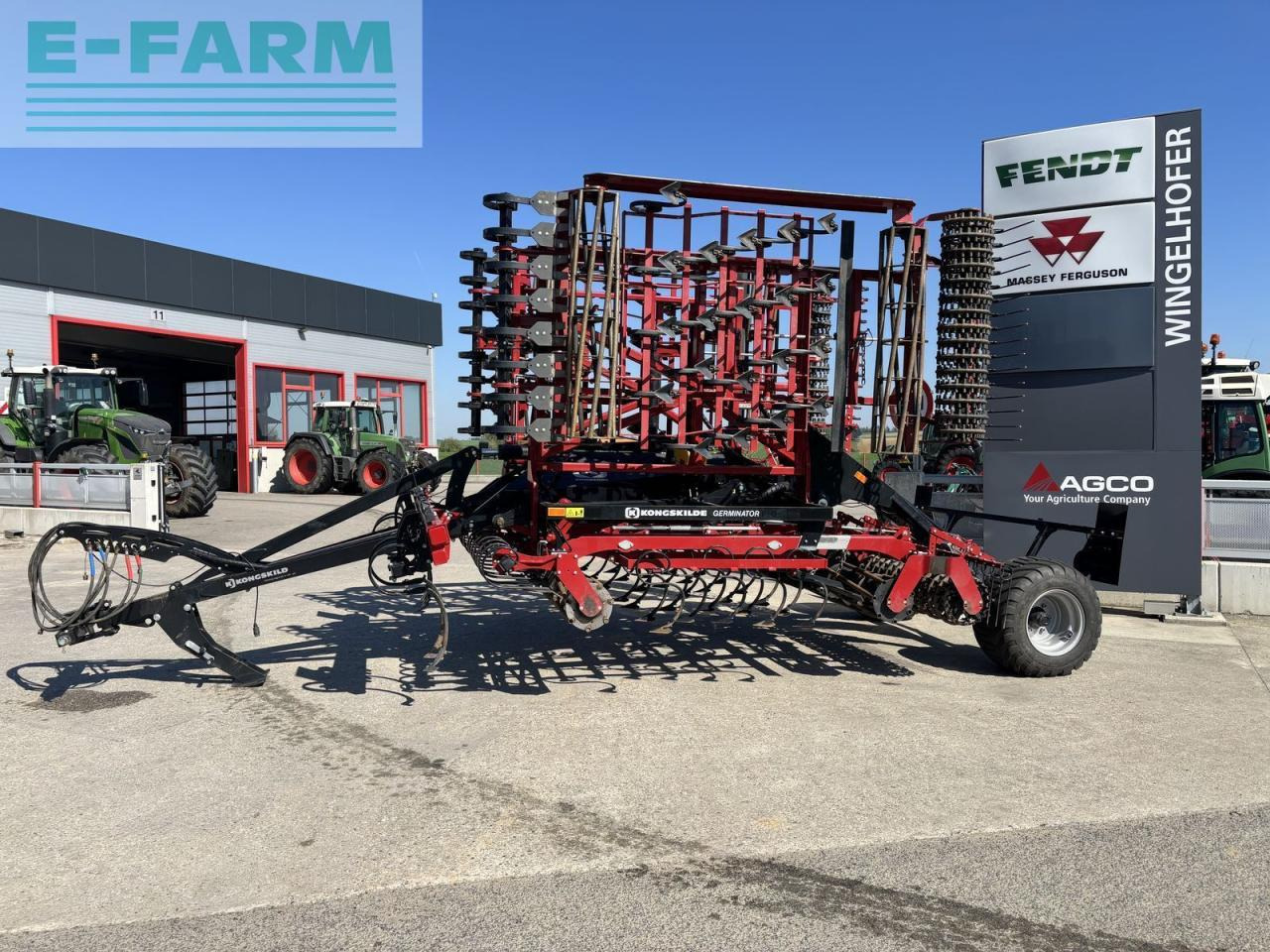 Kongskilde germinator pro 6200 bbk - Combiné de semis: photos 1 Kongskilde germinator pro 6200 bbk - Combiné de semis: photos 1