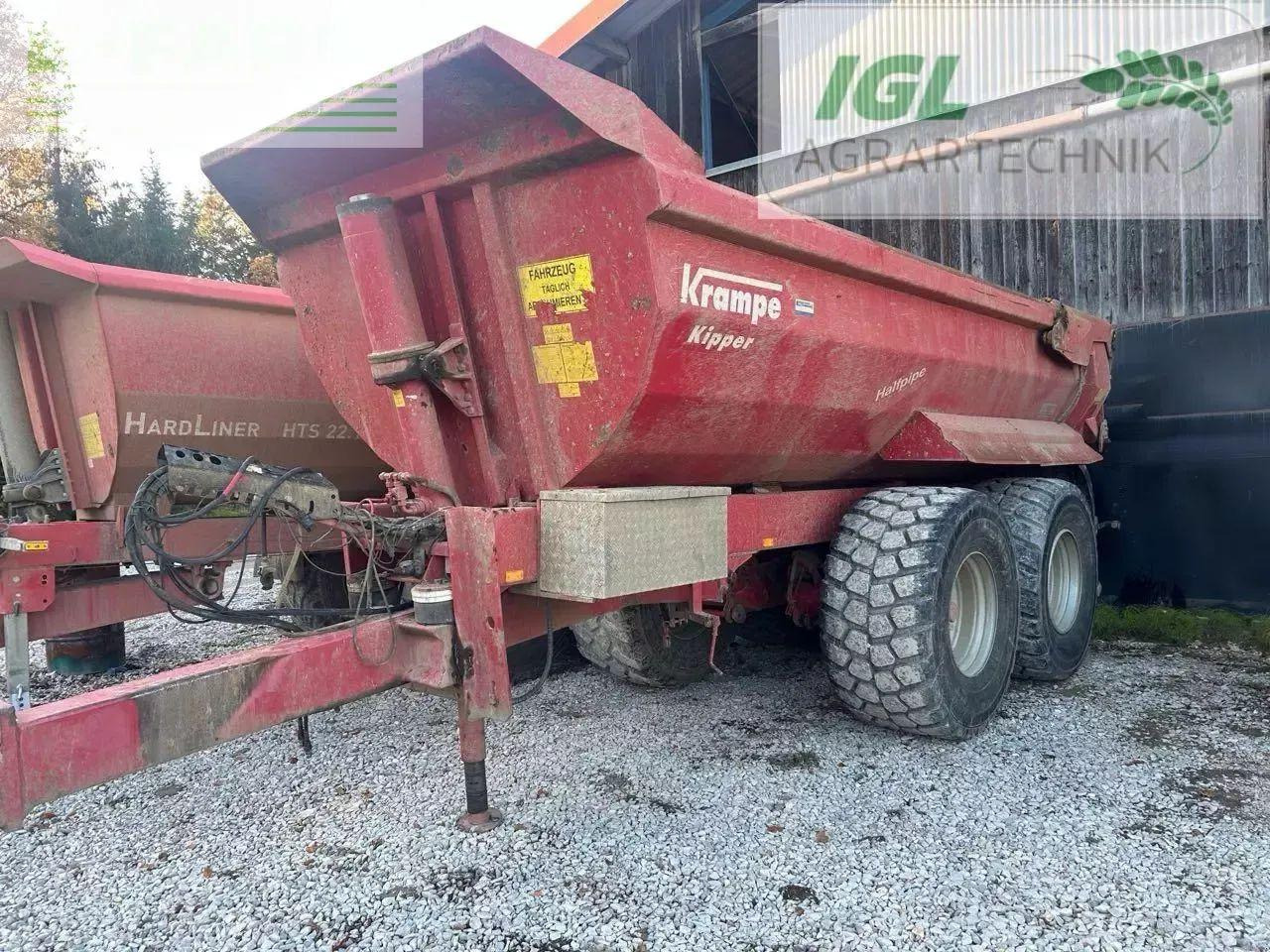 Krampe halfpipe hp 20 - Benne agricole: photos 1 Krampe halfpipe hp 20 - Benne agricole: photos 1