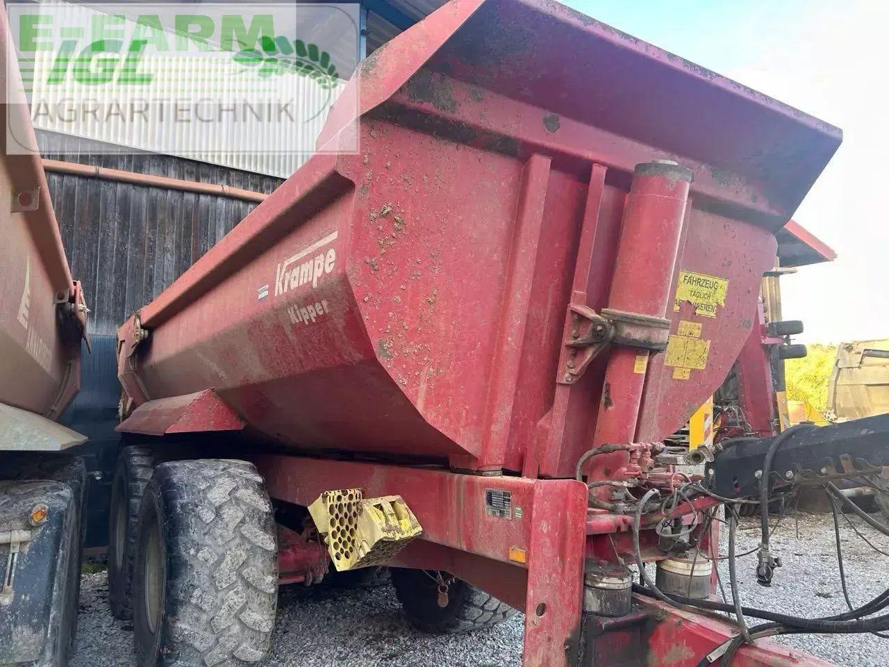 Krampe halfpipe hp 20 - Benne agricole: photos 4 Krampe halfpipe hp 20 - Benne agricole: photos 4