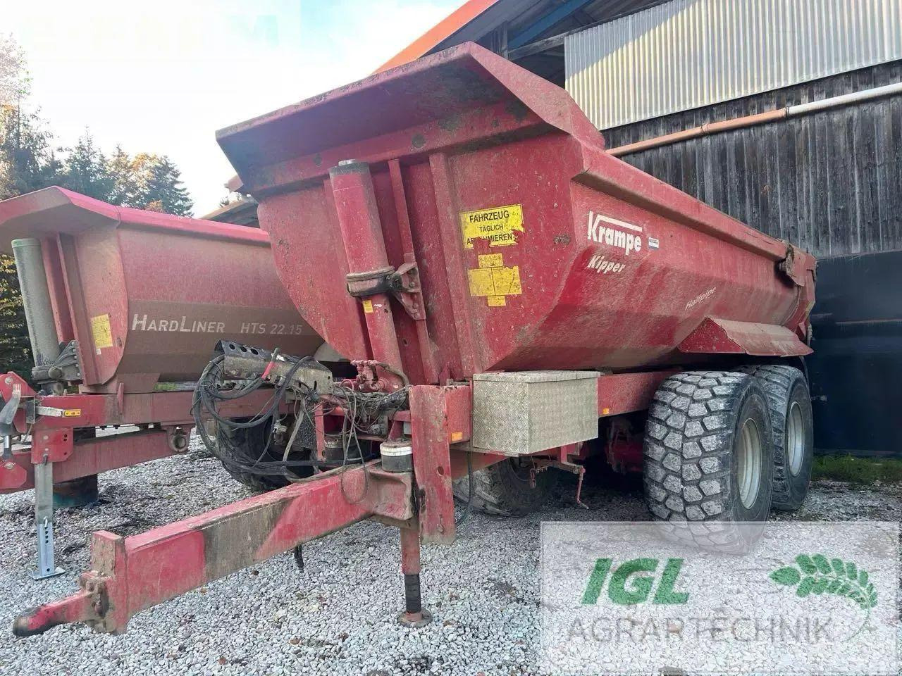 Krampe halfpipe hp 20 - Benne agricole: photos 3 Krampe halfpipe hp 20 - Benne agricole: photos 3