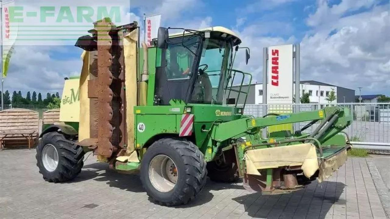Krone big m - Faucheuse: photos 1 Krone big m - Faucheuse: photos 1