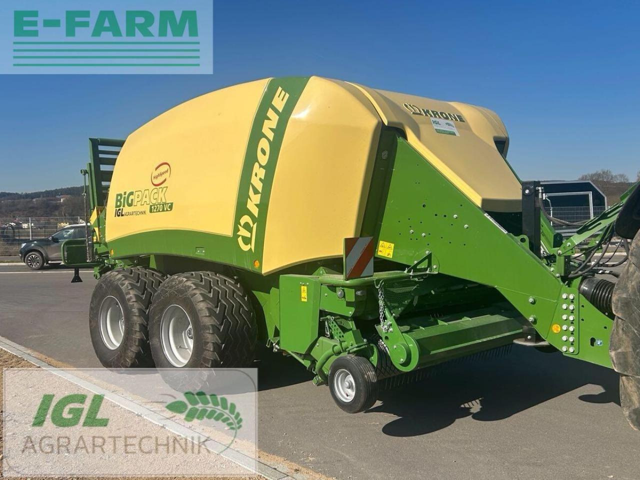 Krone big pack 1270 vc v-knoter - Presse à balles cubiques: photos 3 Krone big pack 1270 vc v-knoter - Presse à balles cubiques: photos 3