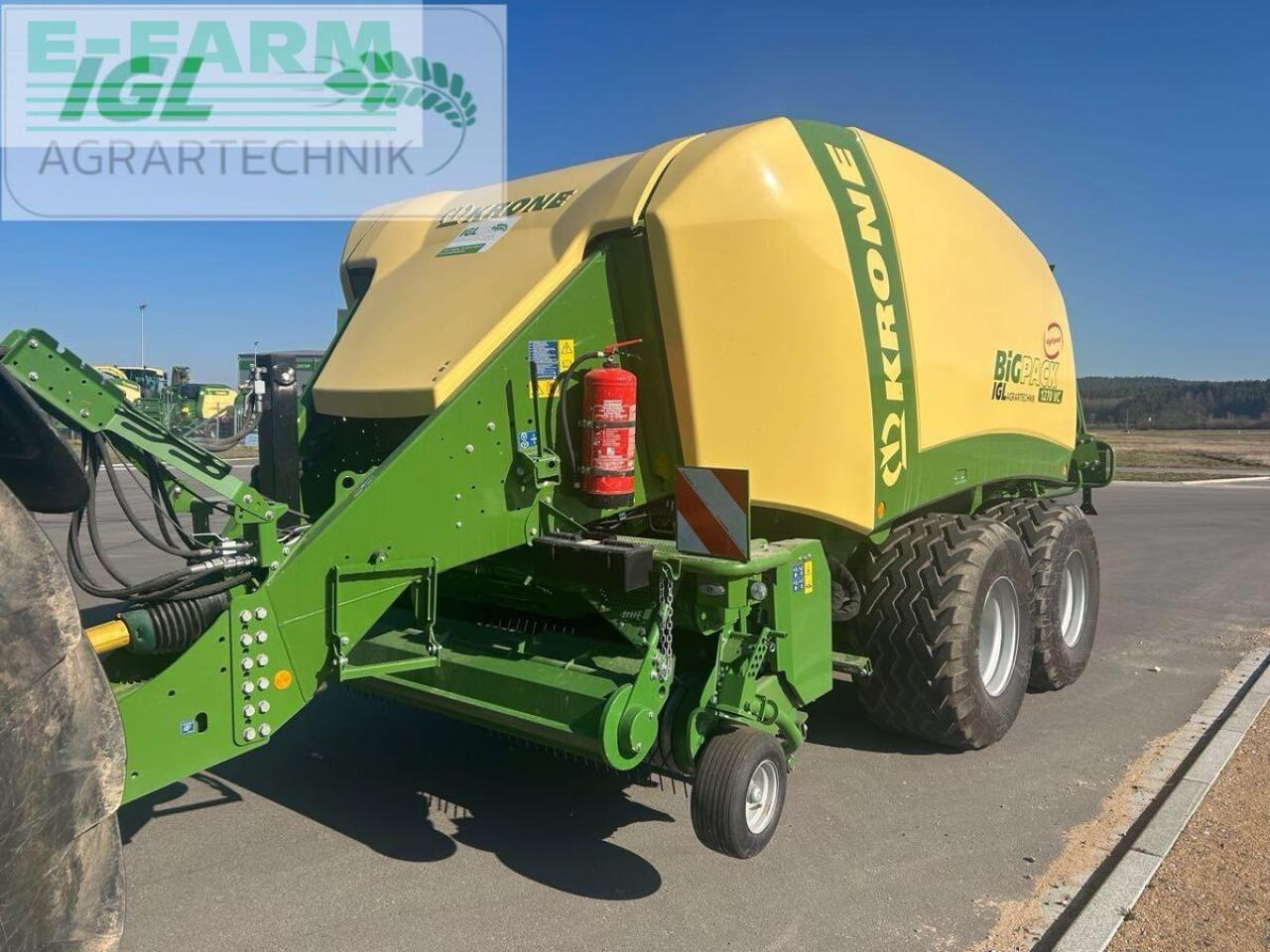 Krone big pack 1270 vc v-knoter - Presse à balles cubiques: photos 4 Krone big pack 1270 vc v-knoter - Presse à balles cubiques: photos 4