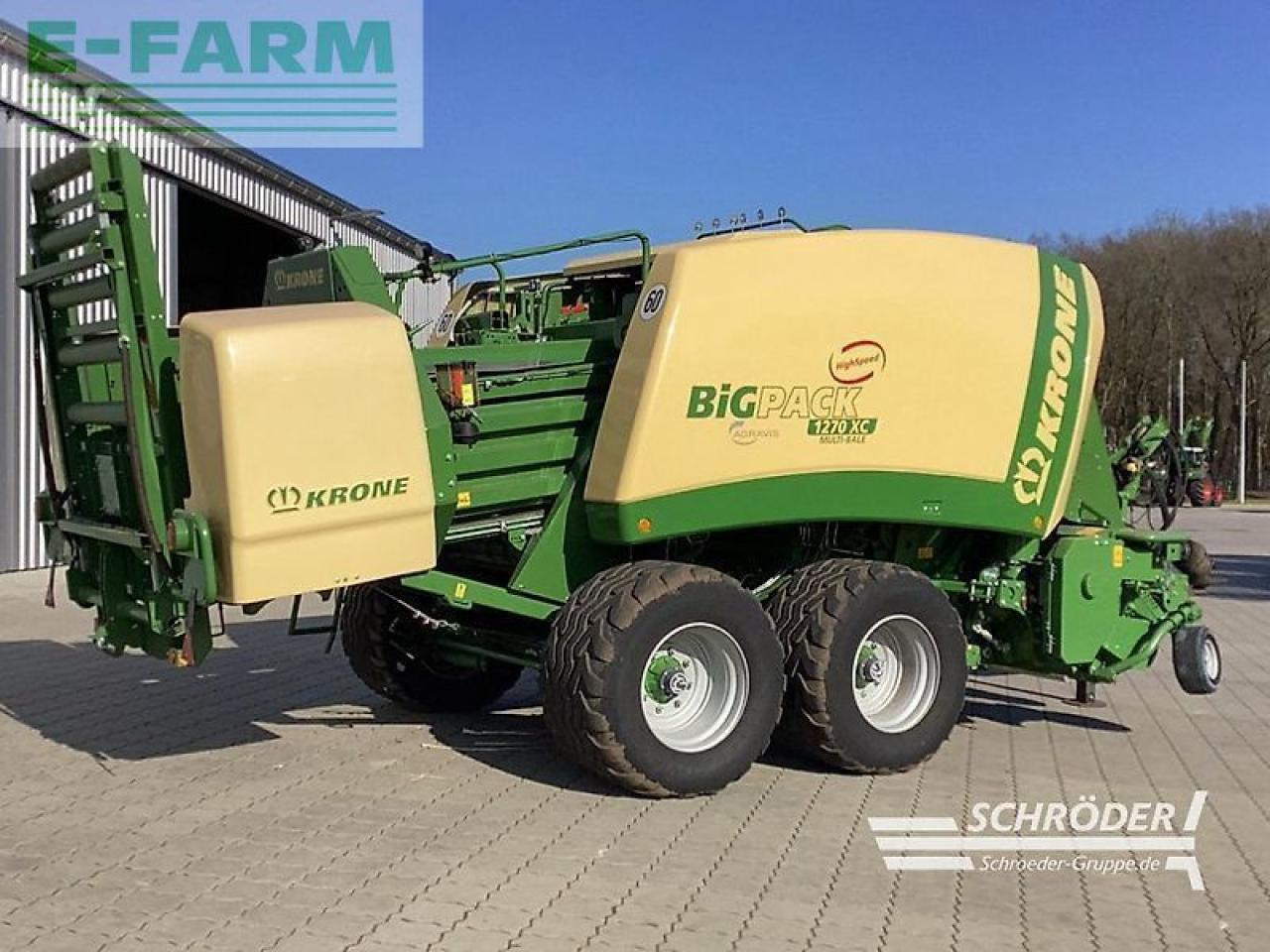 Krone big pack 1270 xc multi bale - Presse à balles cubiques: photos 3 Krone big pack 1270 xc multi bale - Presse à balles cubiques: photos 3