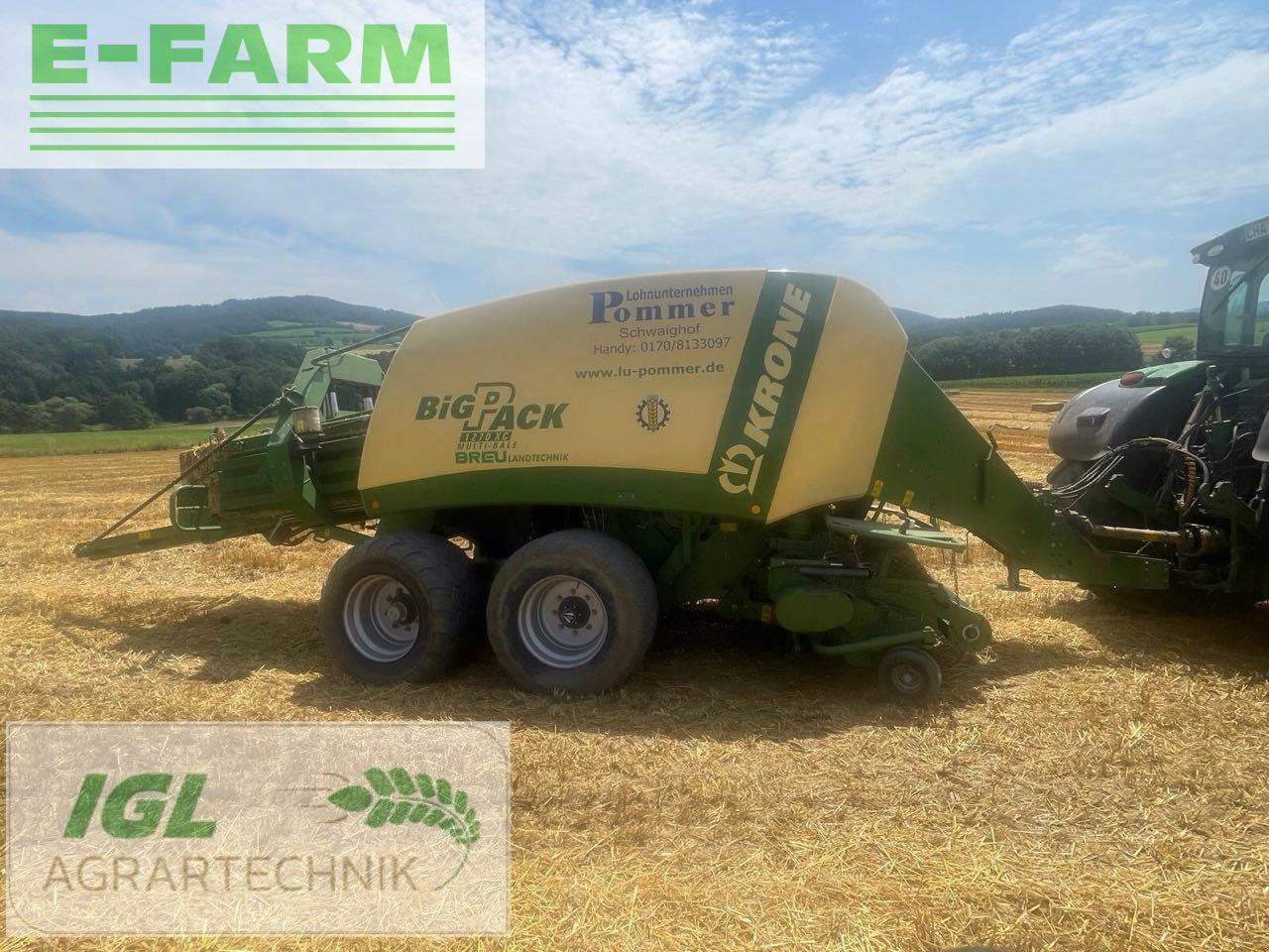 Krone big pack 1270 xc multi bale - Presse à balles cubiques: photos 5 Krone big pack 1270 xc multi bale - Presse à balles cubiques: photos 5