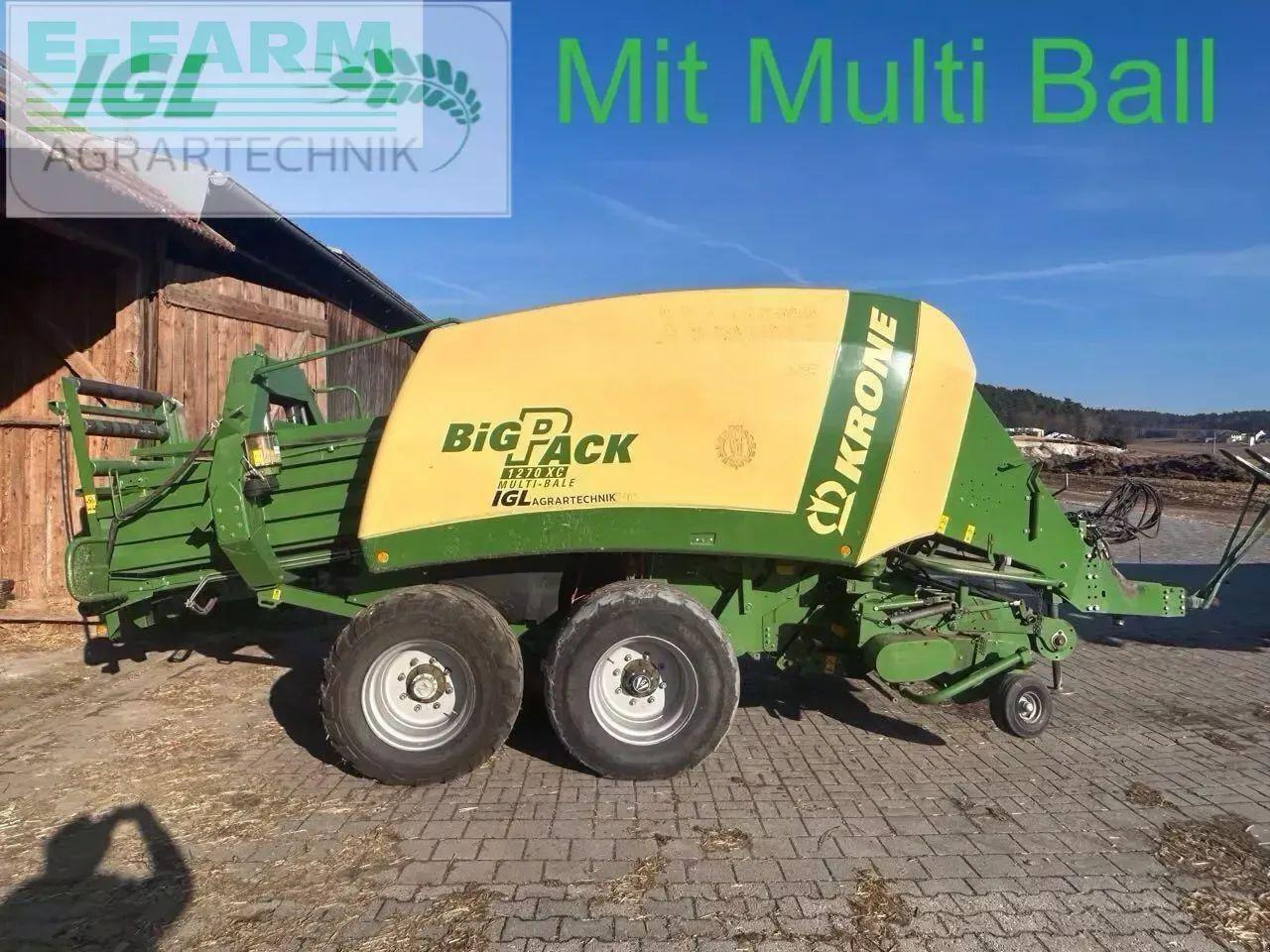 Krone big pack 1270 xc multi bale - Presse à balles cubiques: photos 1 Krone big pack 1270 xc multi bale - Presse à balles cubiques: photos 1
