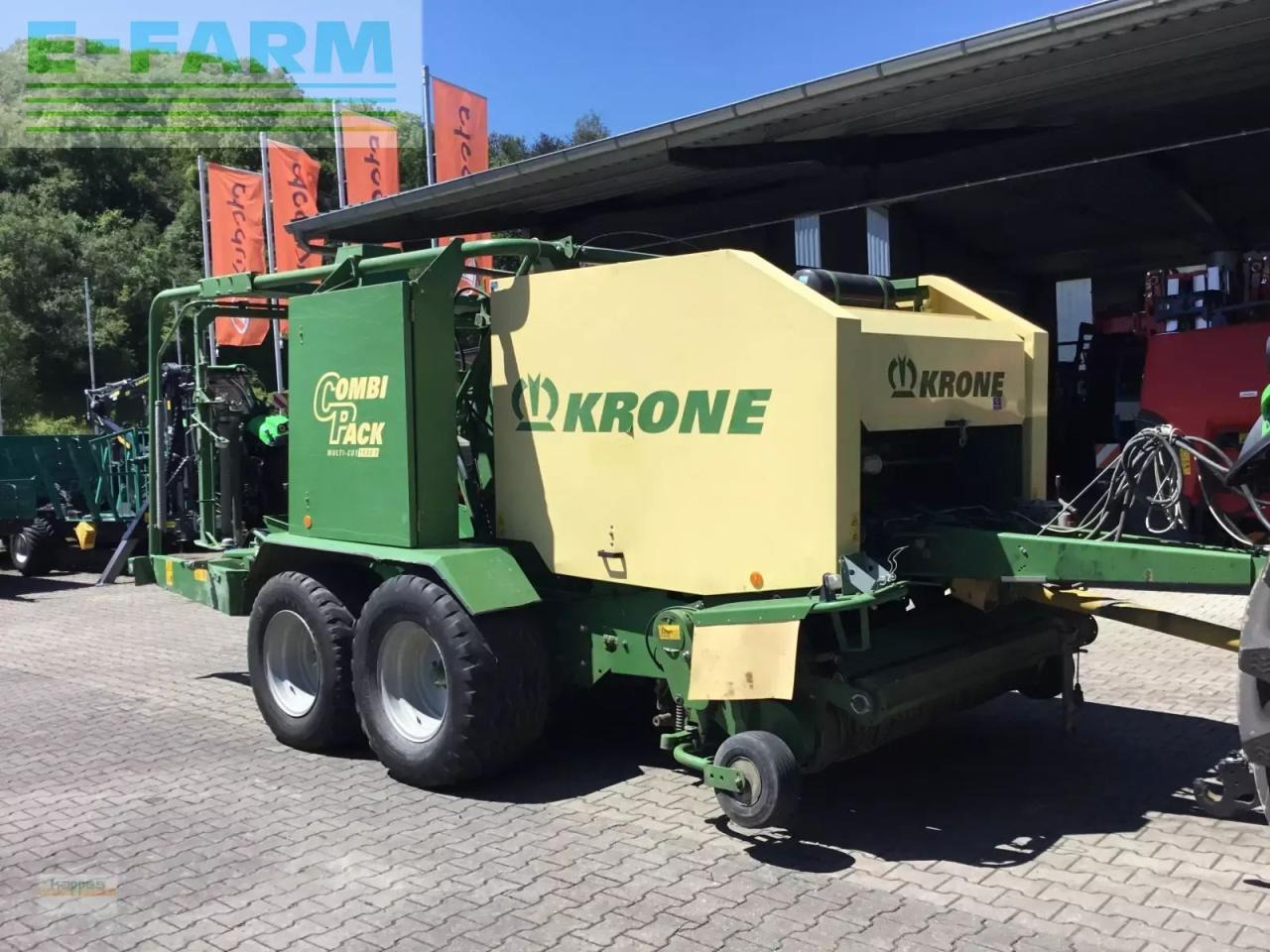Krone combi pack 1500 mc - Presse à balles cubiques: photos 3 Krone combi pack 1500 mc - Presse à balles cubiques: photos 3