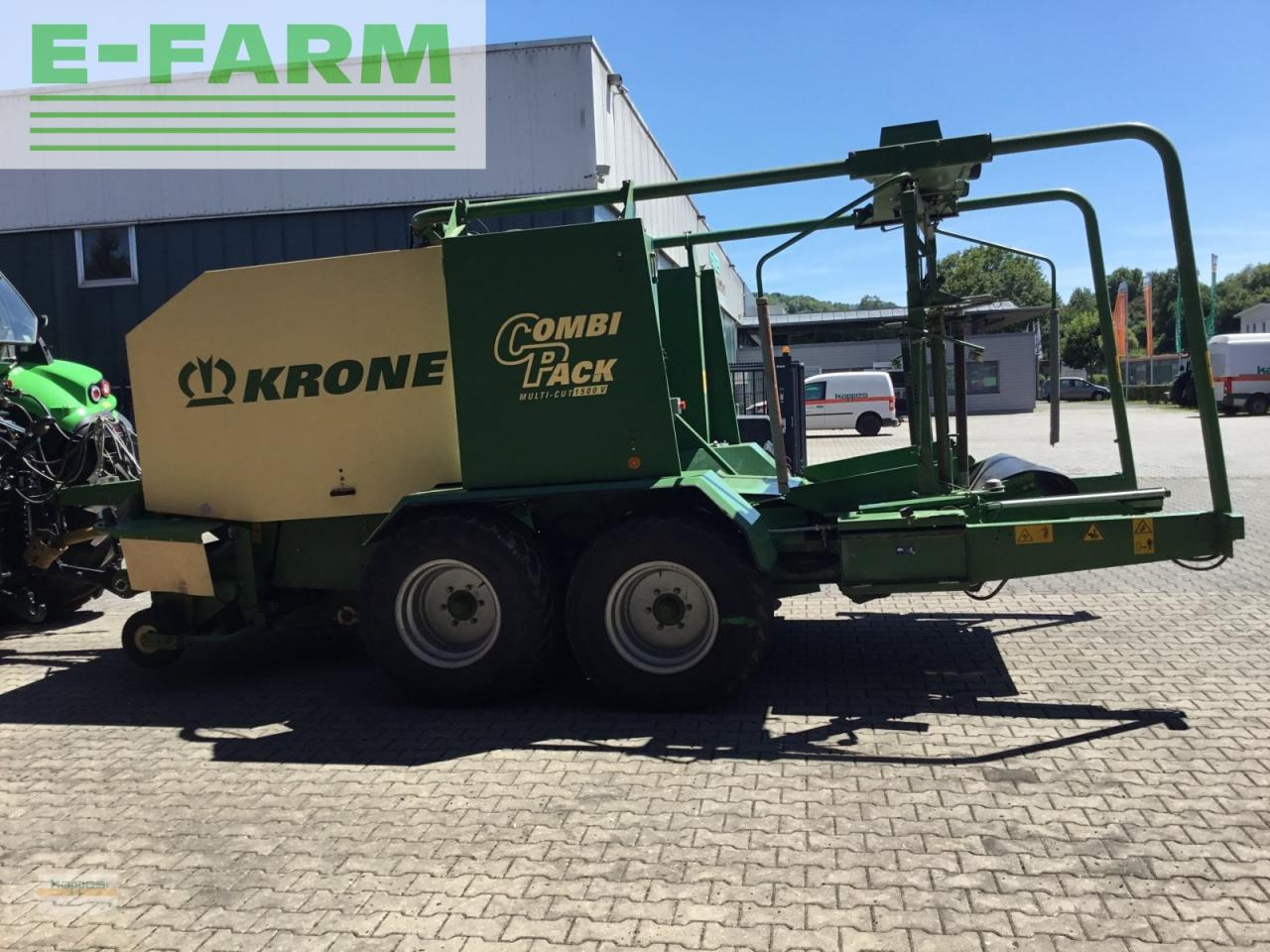 Krone combi pack 1500 mc - Presse à balles cubiques: photos 4 Krone combi pack 1500 mc - Presse à balles cubiques: photos 4