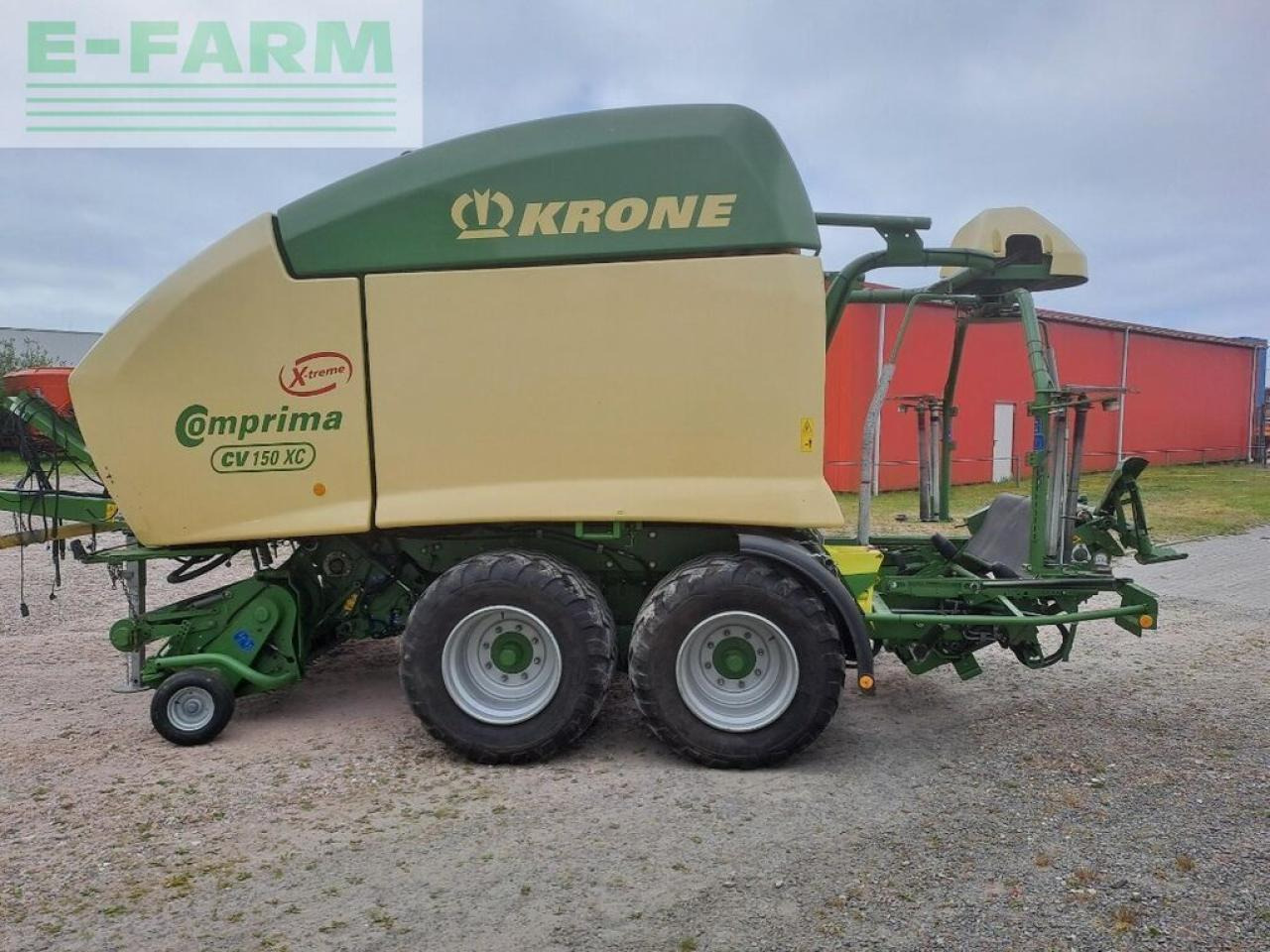 Krone comprima cv 150xc - Presse à balles cubiques: photos 4 Krone comprima cv 150xc - Presse à balles cubiques: photos 4