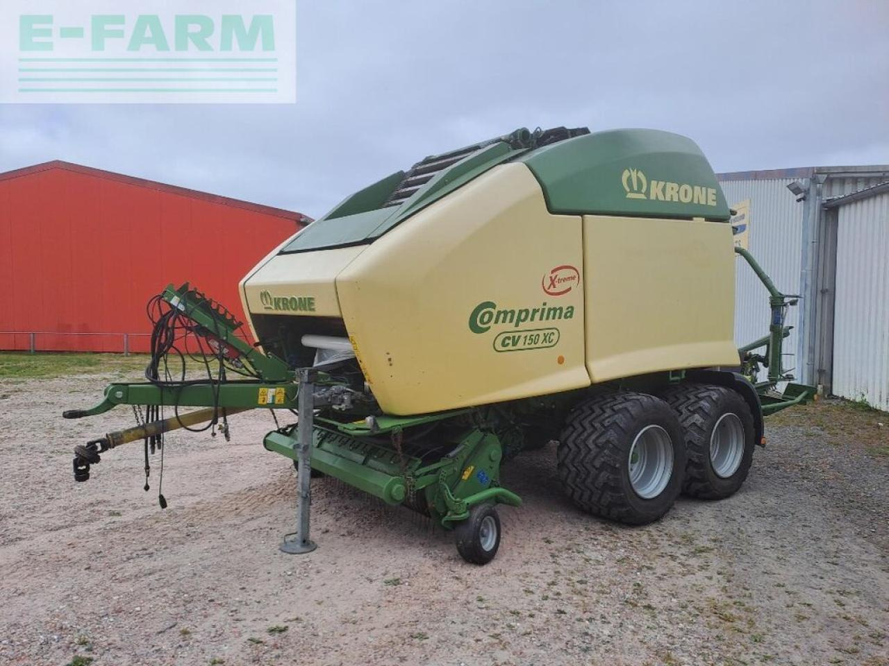 Krone comprima cv 150xc - Presse à balles cubiques: photos 3 Krone comprima cv 150xc - Presse à balles cubiques: photos 3