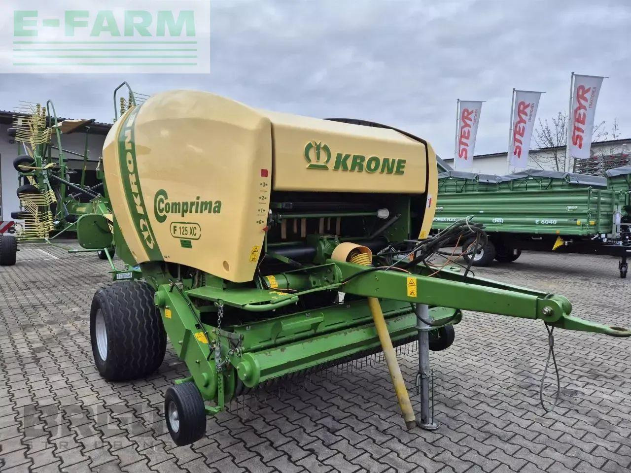 Krone comprima f 125 xc - Presse à balles cubiques: photos 1 Krone comprima f 125 xc - Presse à balles cubiques: photos 1