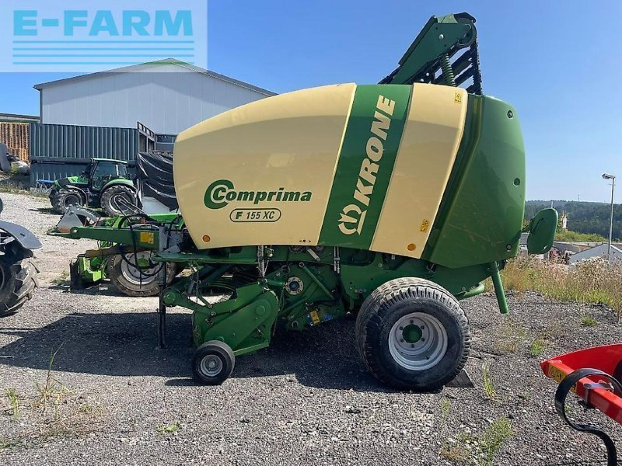 Krone comprima f 155 xc - Presse à balles cubiques: photos 2 Krone comprima f 155 xc - Presse à balles cubiques: photos 2