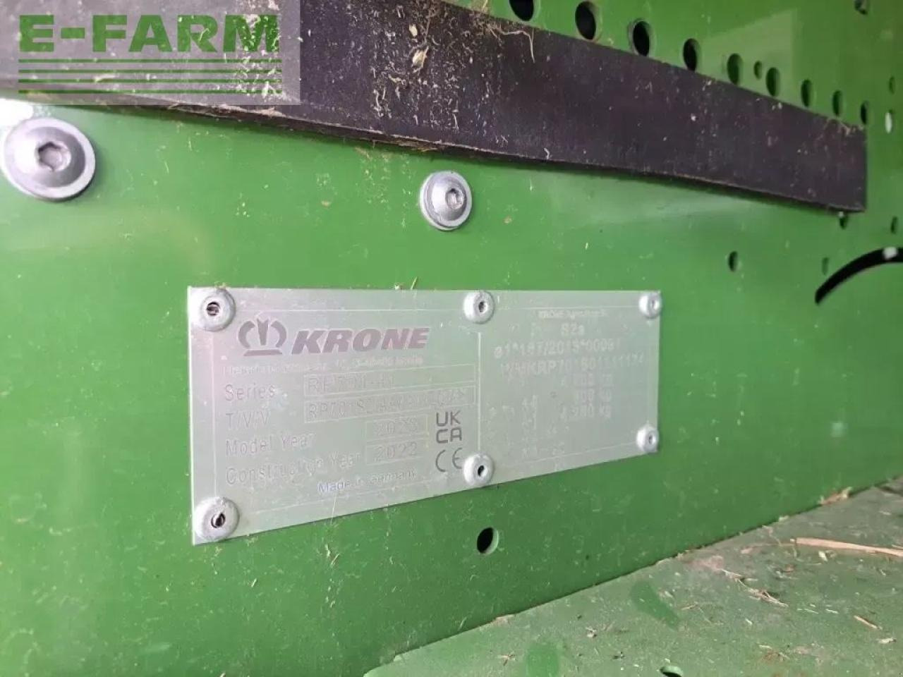 Krone comprima v 180 xc - Presse à balles cubiques: photos 4 Krone comprima v 180 xc - Presse à balles cubiques: photos 4