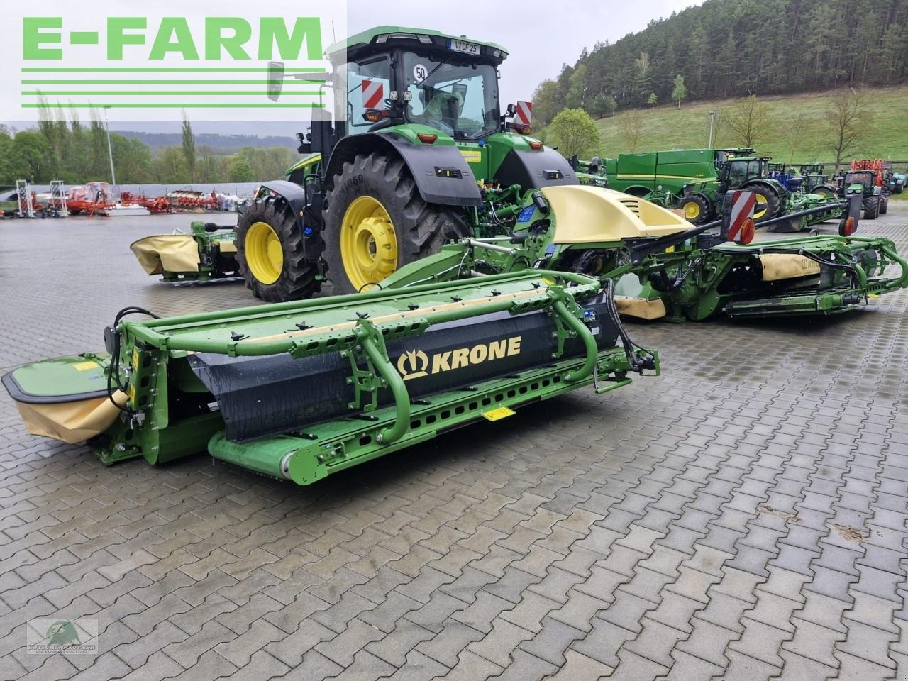 Krone easycut b 1000 cv c + easycut 400 cv fold - Faneuse: photos 1 Krone easycut b 1000 cv c + easycut 400 cv fold - Faneuse: photos 1