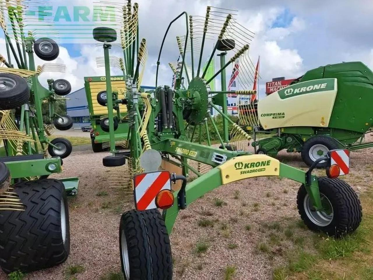 Krone swadro tc 930 - Faneuse: photos 3 Krone swadro tc 930 - Faneuse: photos 3