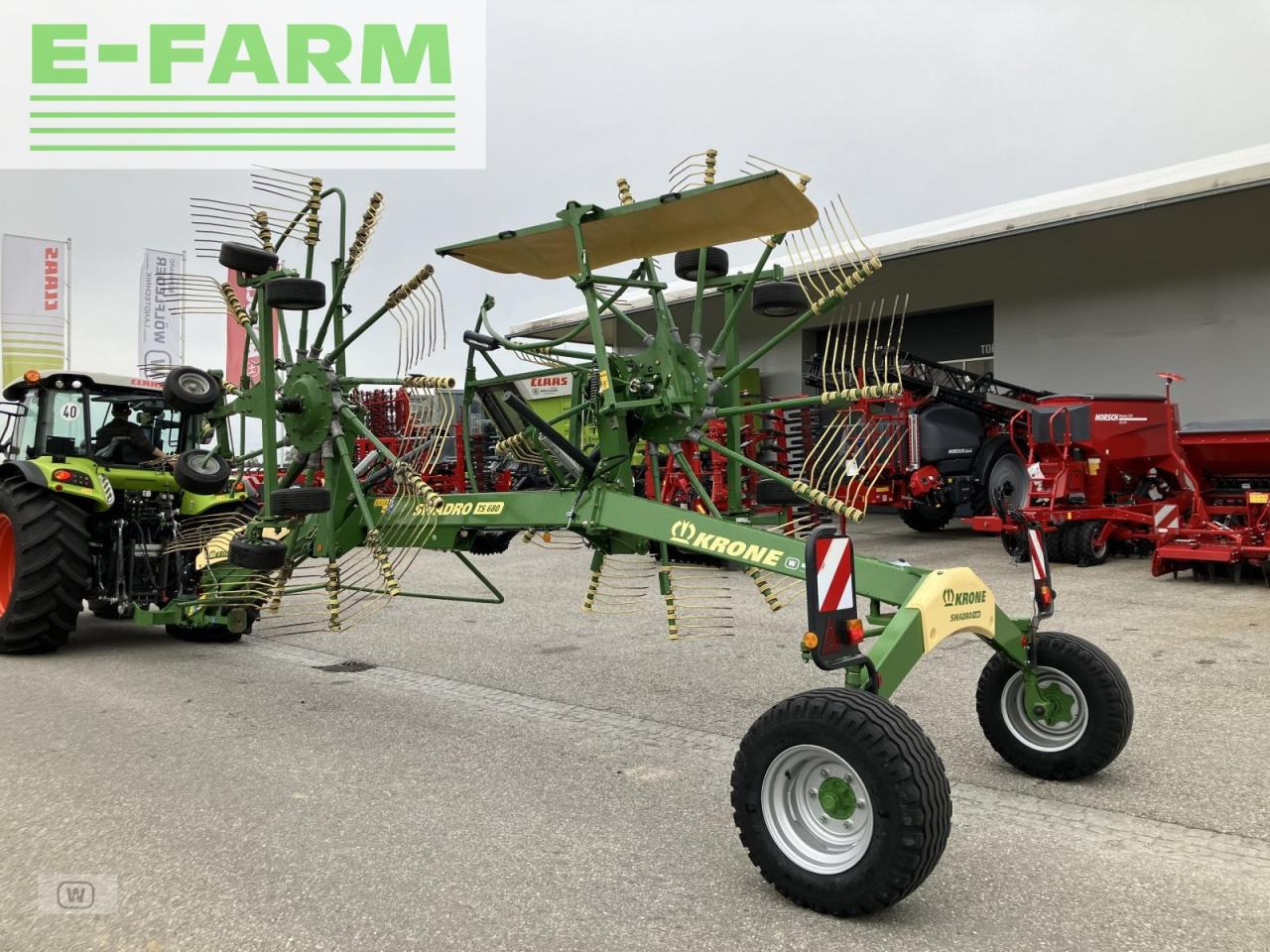 Krone swadro ts 680 - Faneuse: photos 5 Krone swadro ts 680 - Faneuse: photos 5