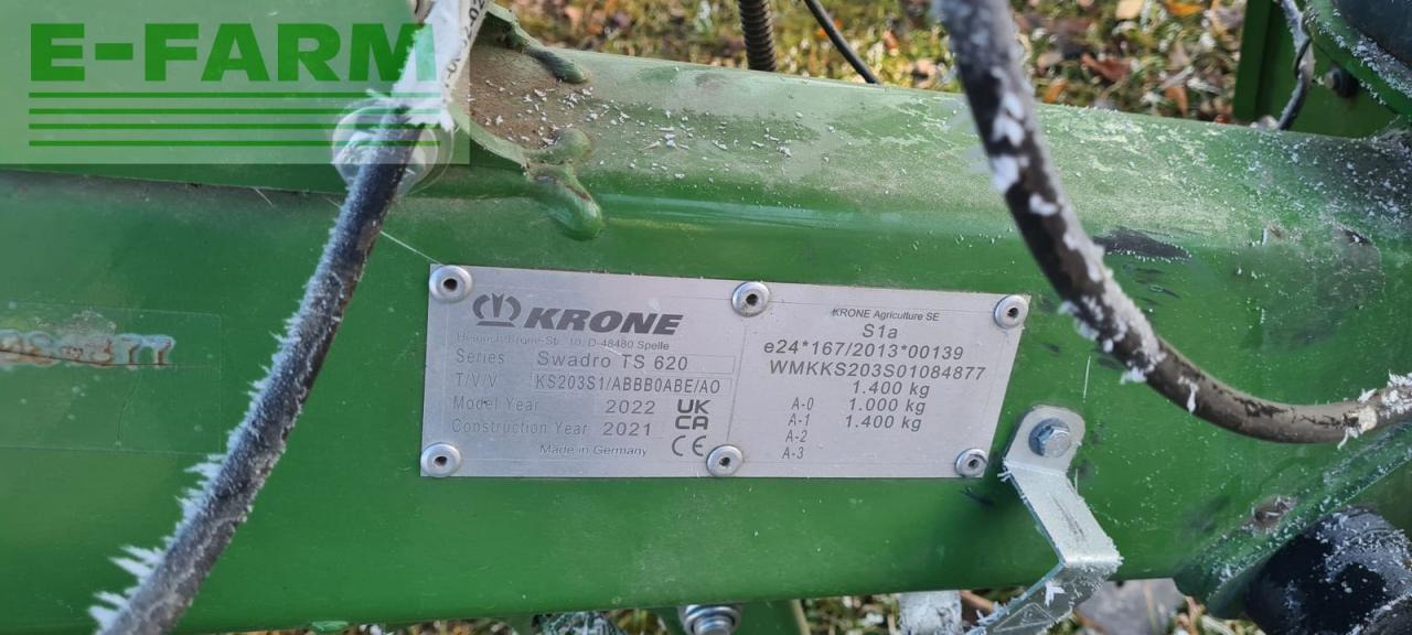 Krone ts 620 - Faneuse: photos 4 Krone ts 620 - Faneuse: photos 4