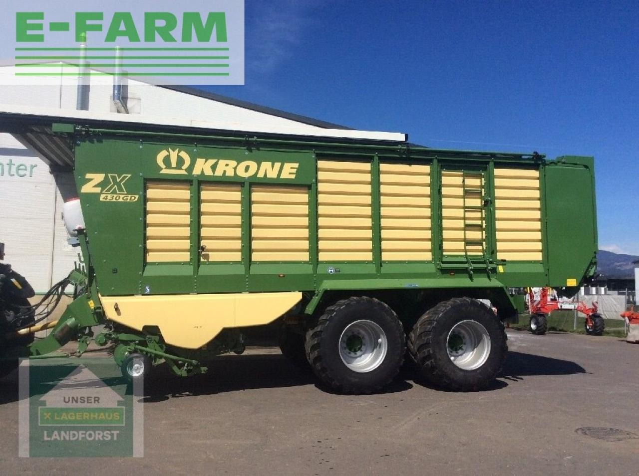 Krone zx 430 gd - Autochargeuse: photos 2 Krone zx 430 gd - Autochargeuse: photos 2