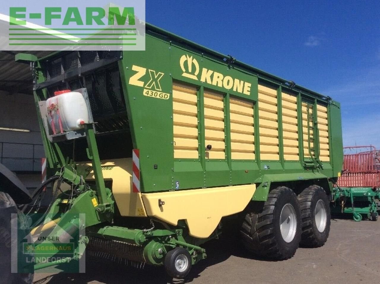 Krone zx 430 gd - Autochargeuse: photos 1 Krone zx 430 gd - Autochargeuse: photos 1