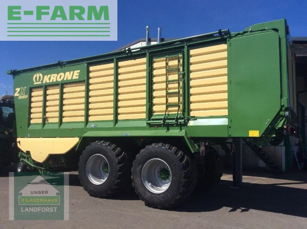Krone zx 430 gd - Autochargeuse: photos 3 Krone zx 430 gd - Autochargeuse: photos 3