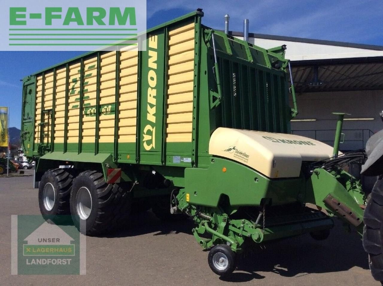 Krone zx 450 gd - Autochargeuse: photos 1 Krone zx 450 gd - Autochargeuse: photos 1