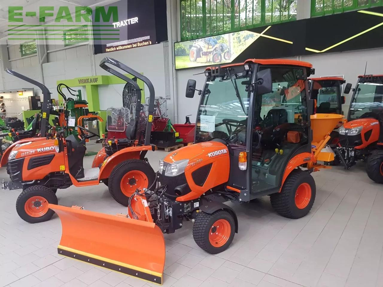 Kubota bx231 winterdienstpaket - Tracteur agricole: photos 1 Kubota bx231 winterdienstpaket - Tracteur agricole: photos 1