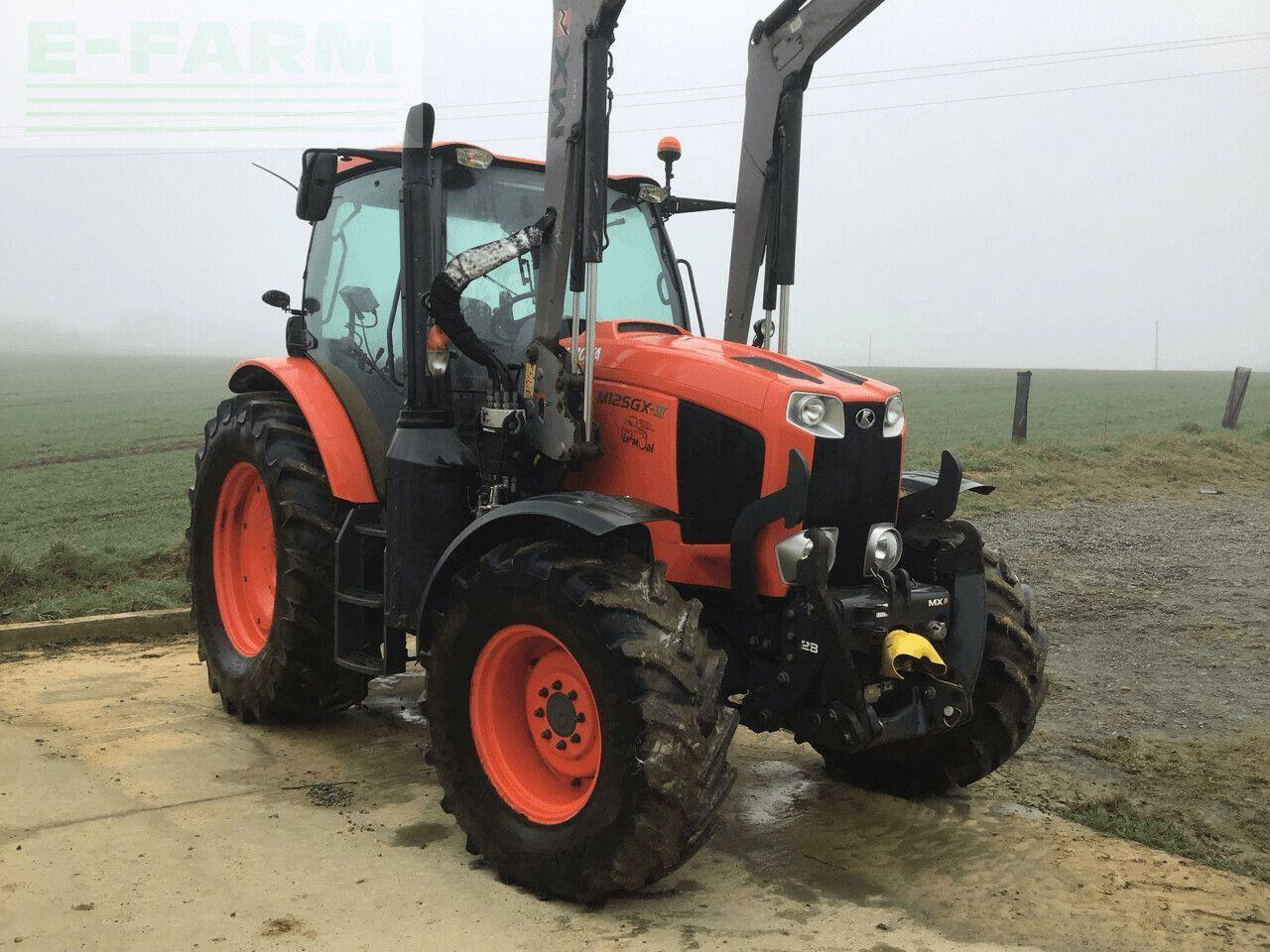 Kubota m 125 gx - Tracteur agricole: photos 2 Kubota m 125 gx - Tracteur agricole: photos 2